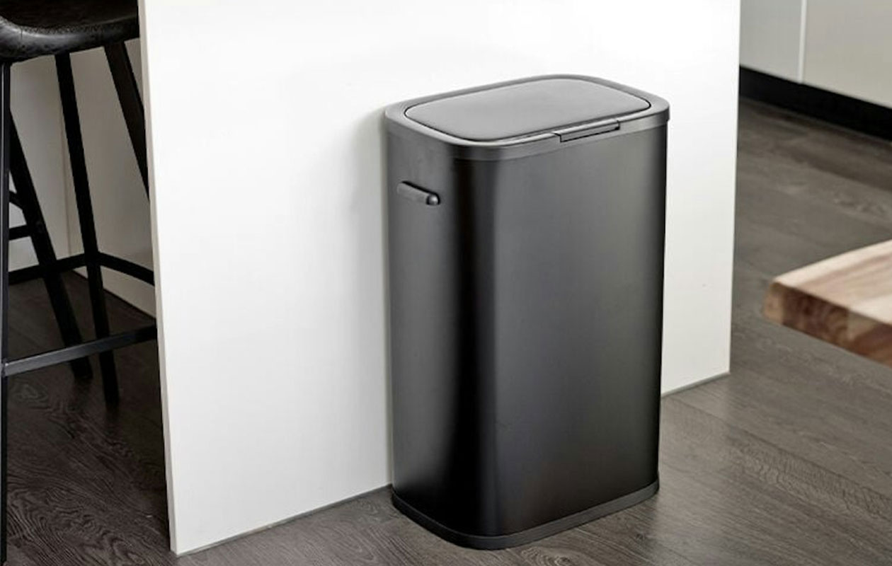 QLT Prullenbak met sensor 55l