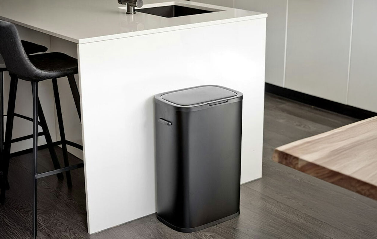 QLT Push prullenbak 55l