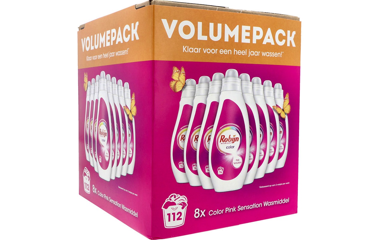 Robijn Vloeibaar Wasmiddel Color 700ml - Voordeelverpakking