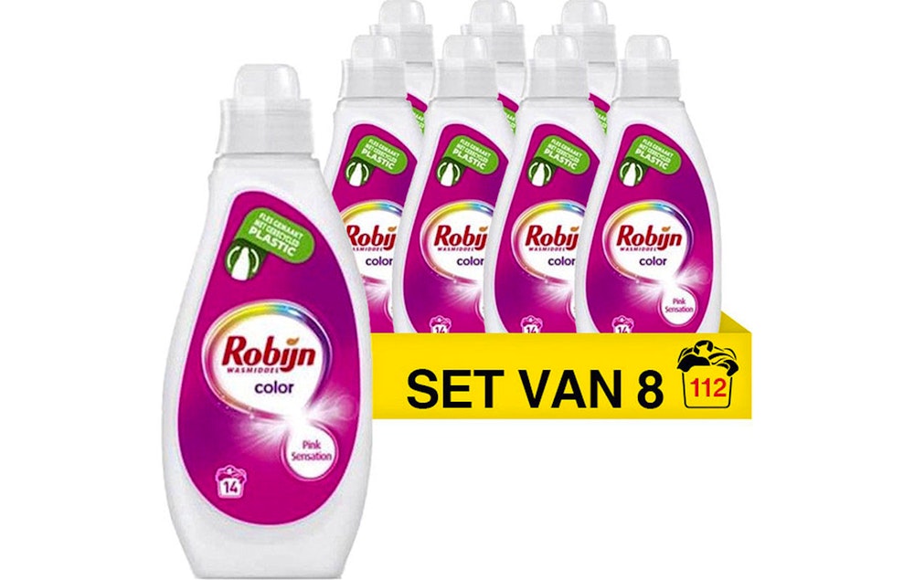 Robijn Vloeibaar Wasmiddel Color 700ml - Voordeelverpakking