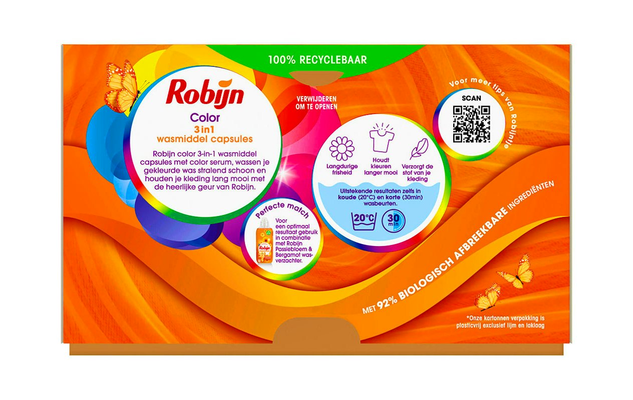 Lessive Robijn Robijn Capsules Lessive – Color | Gagnez avec reduction | VavaBid