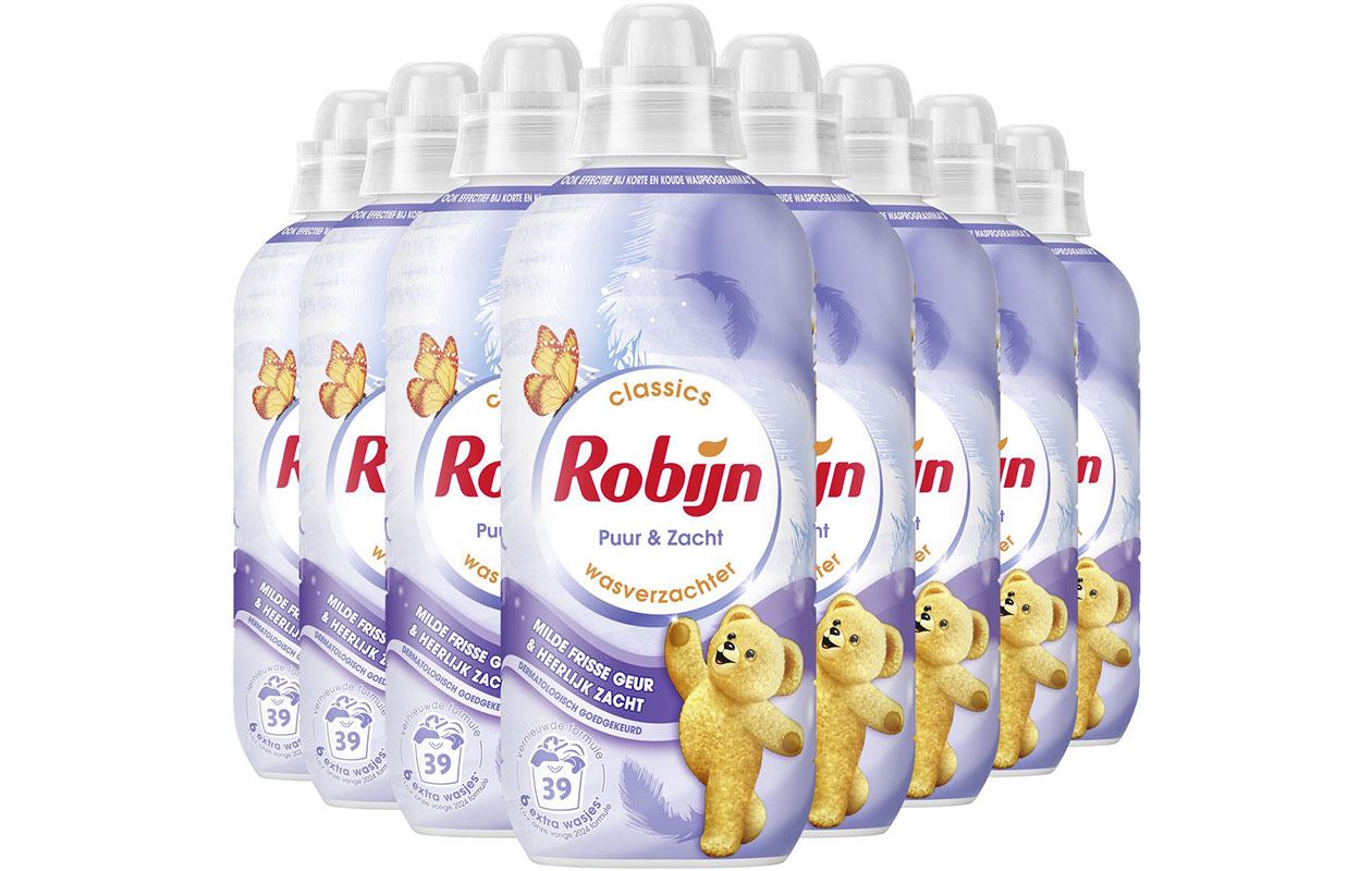 Adoucissant Robijn - Pur & Doux 39 lavages / 780 ml