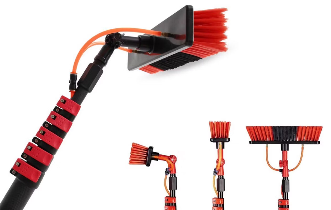 Shine uitschuifbare waterborstel