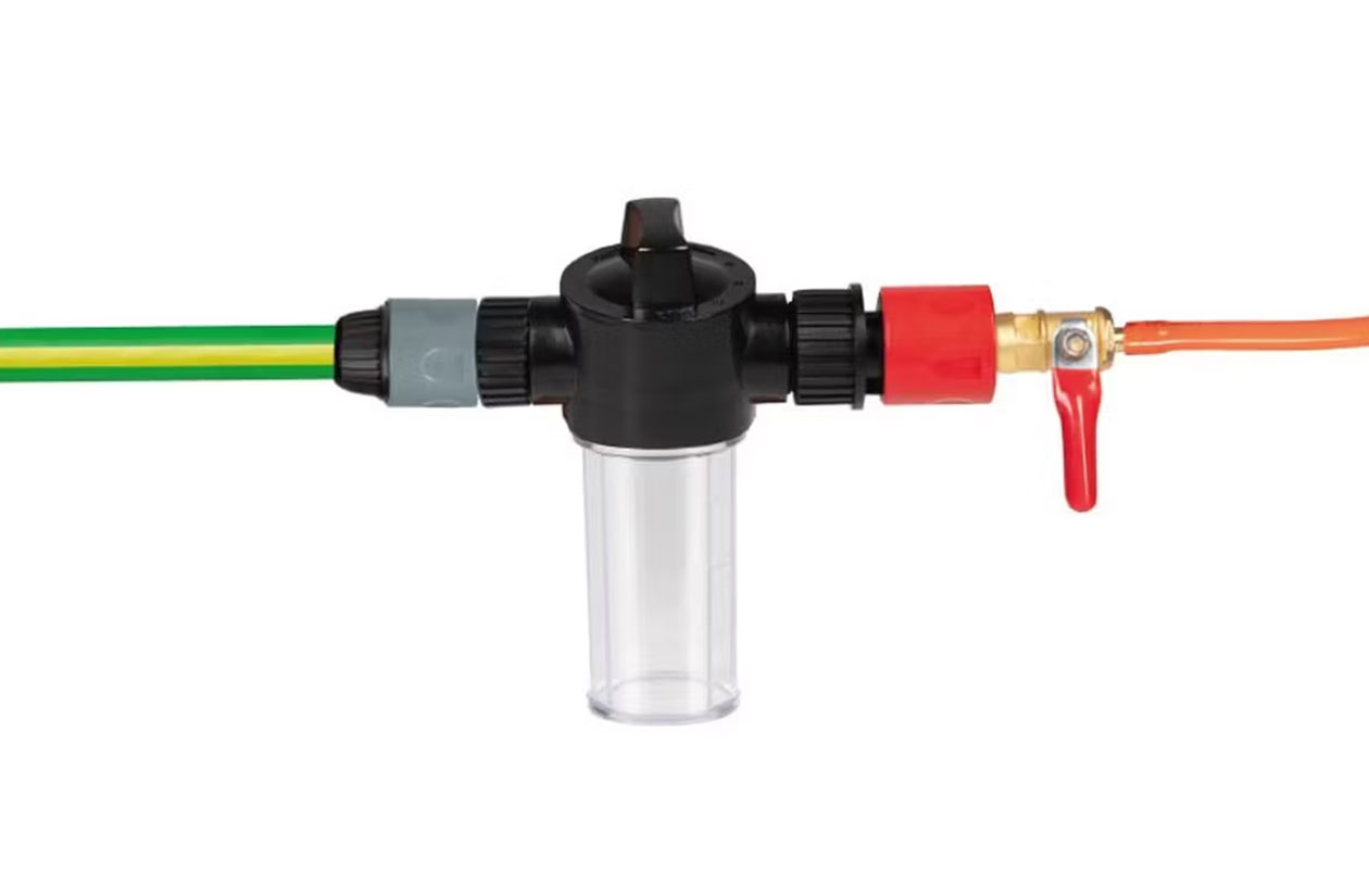 Shine uitschuifbare waterborstel