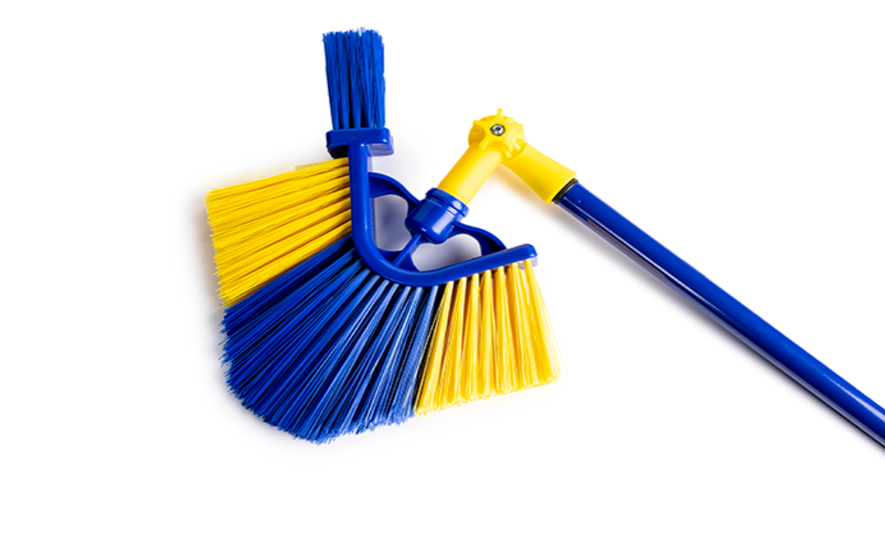 Shine dakgootborstel