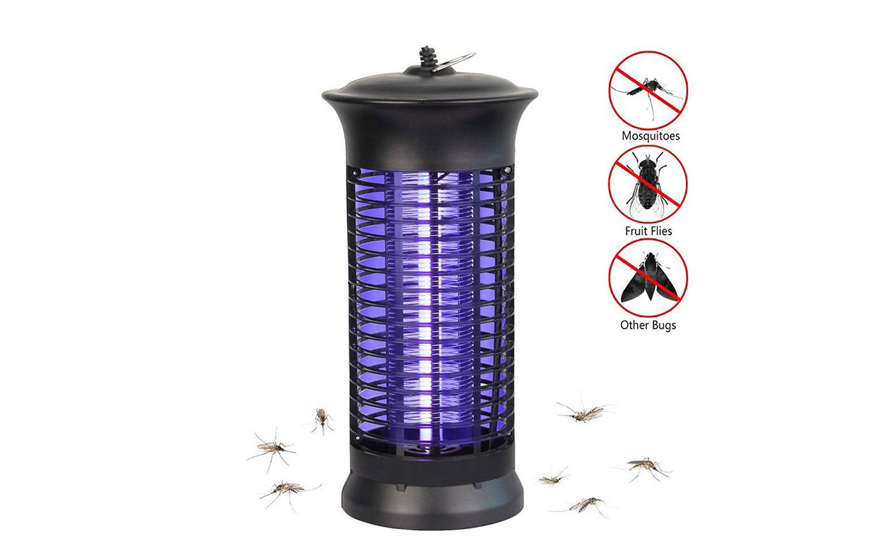 SINJI Lampe anti-moustiques LED - Noire