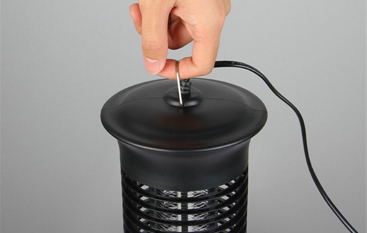 SINJI Lampe anti-moustiques LED - Noire