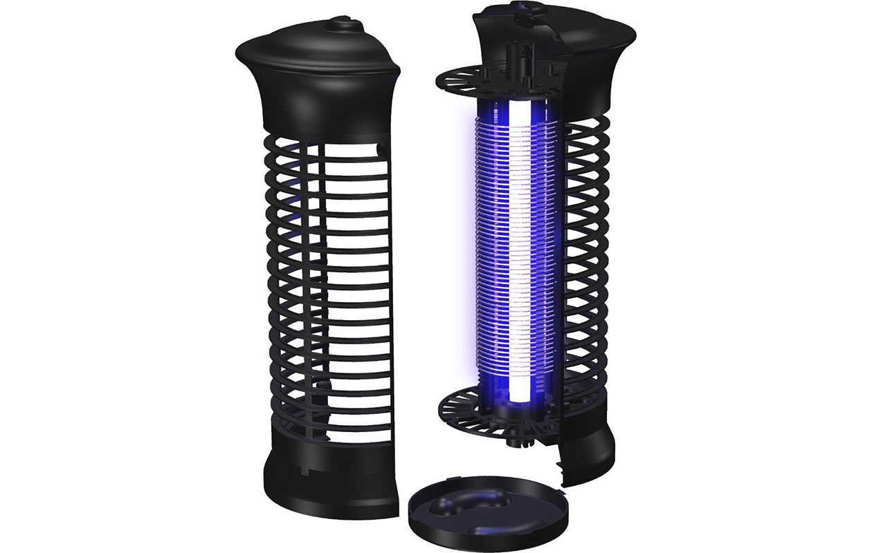 SINJI Lampe anti-moustiques LED - Noire
