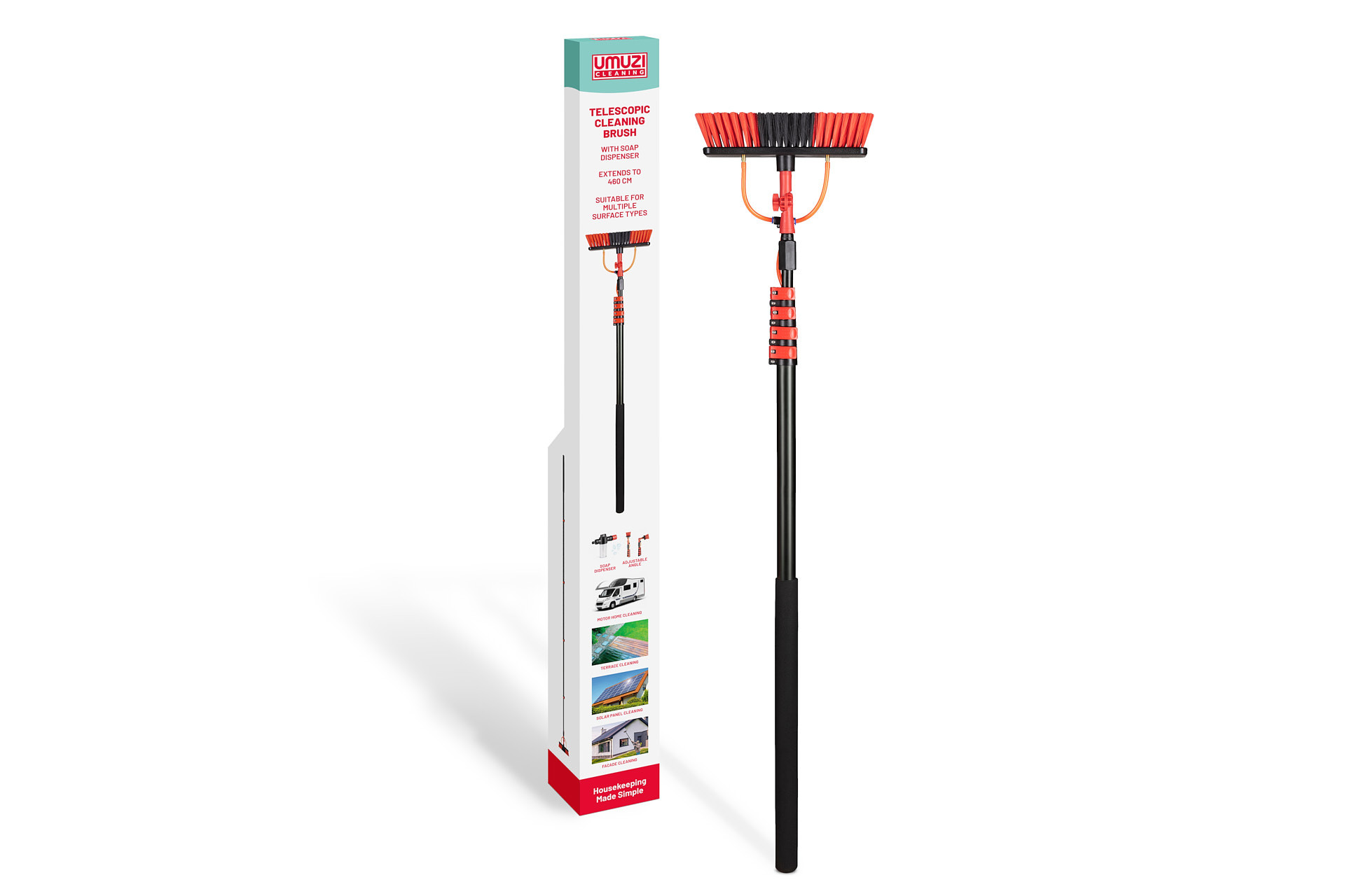 Umuzi Cleaning telescopische waterborstel 