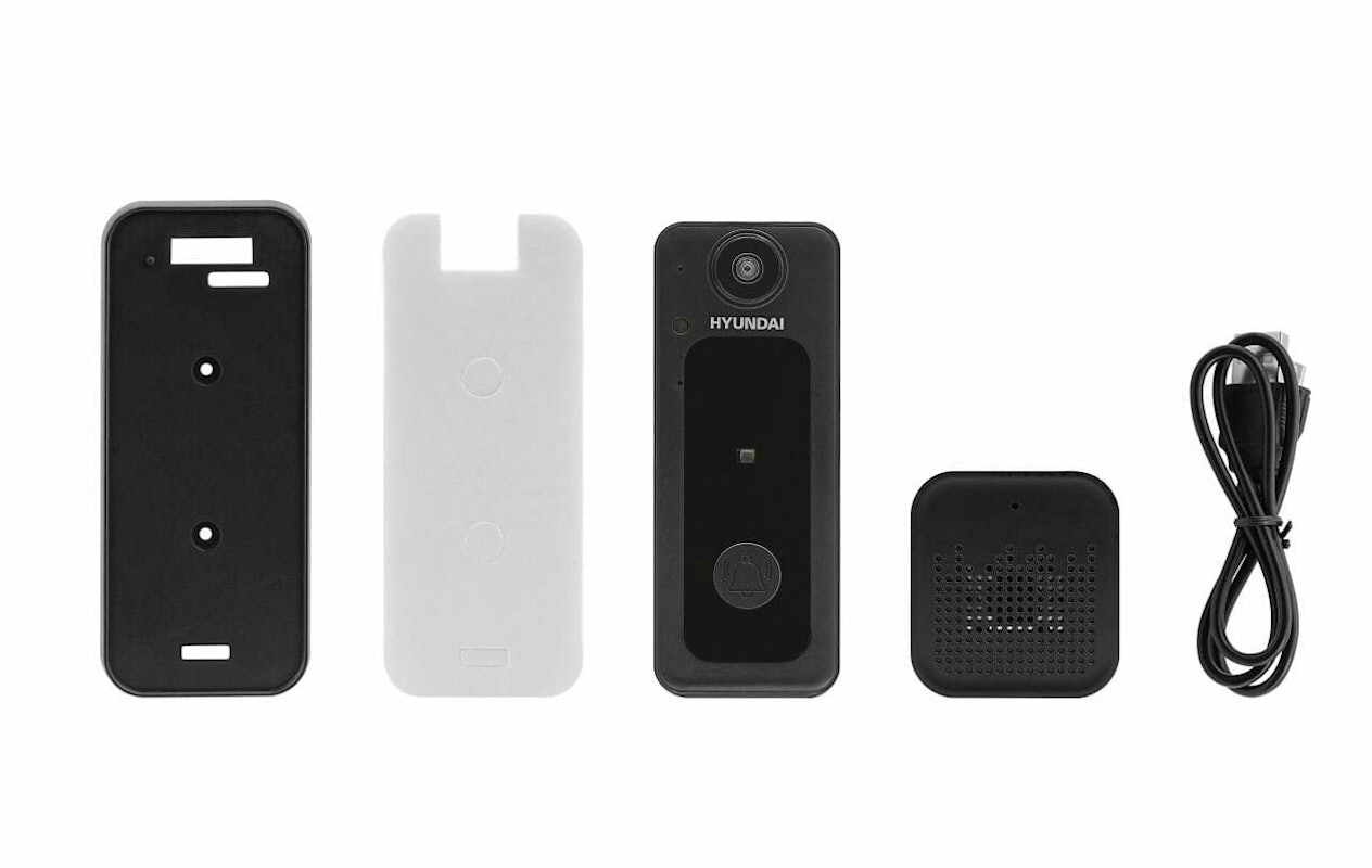 Sonnette vidéo Hyundai Home Smart avec récepteur