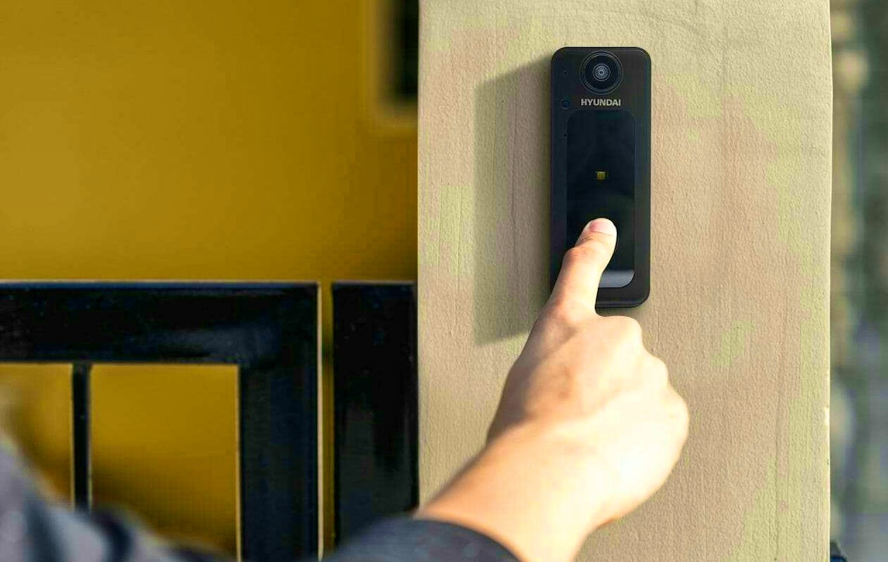 Sonnette vidéo Hyundai Home Smart avec récepteur