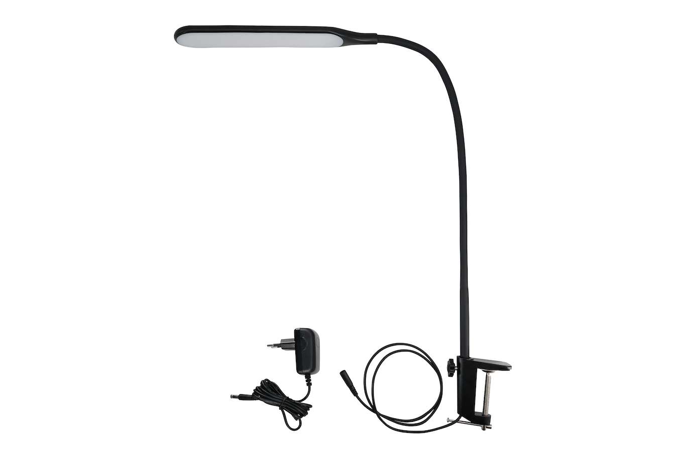 Hyundai Lighting - Luxe LED Bureaulamp - dimbaar, kantelbaar en met verstelbare klem