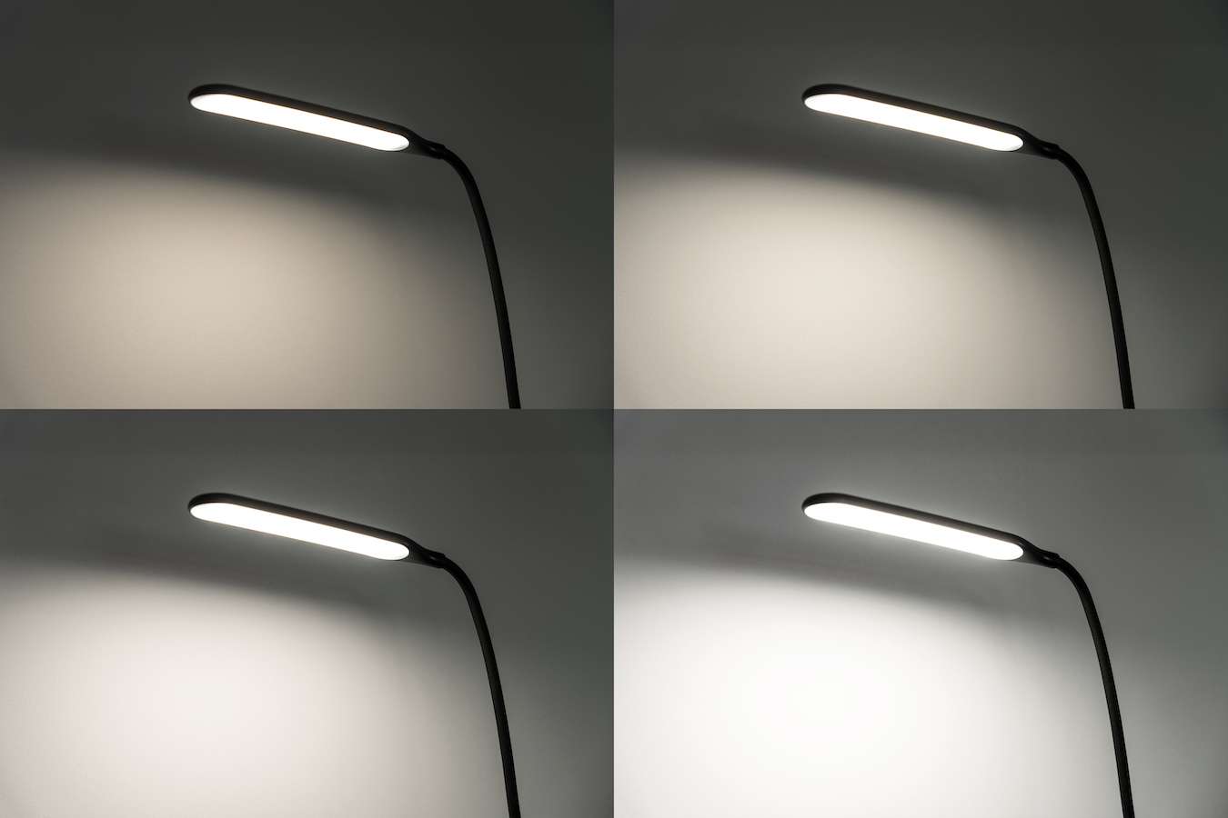 Hyundai Lighting - Luxe LED Bureaulamp - dimbaar, kantelbaar en met verstelbare klem