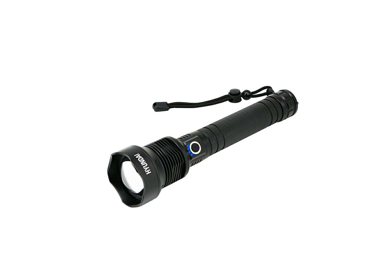 Hyundai Lighting - Lampe de poche en aluminium rechargeable via USB
