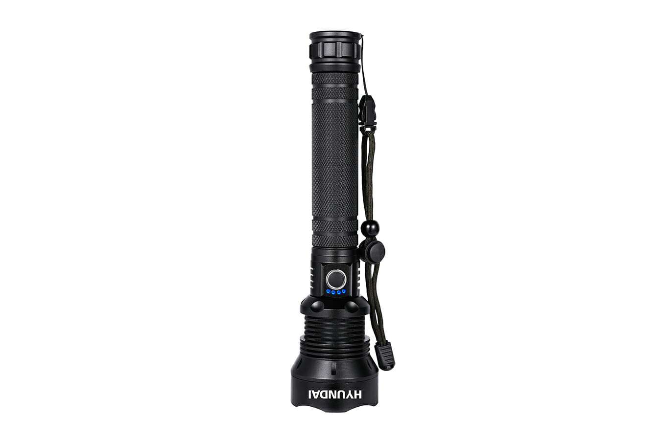 Hyundai Lighting - Lampe de poche en aluminium rechargeable via USB