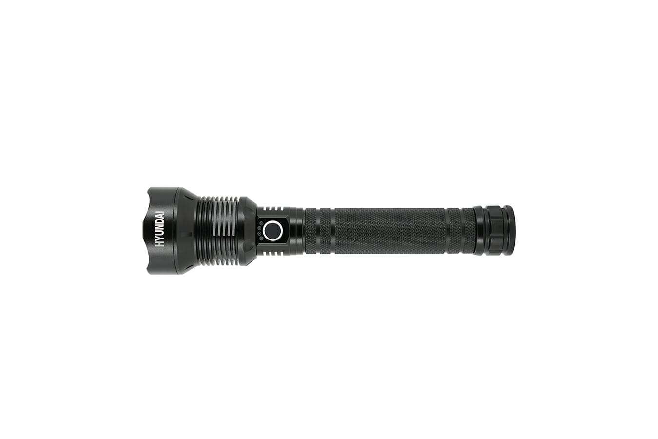 Hyundai Lighting - Lampe de poche en aluminium rechargeable via USB