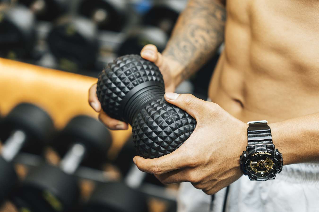 Hyundai vibrerende duo-massage roller 