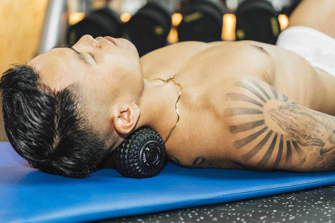 Hyundai vibrerende duo-massage roller 