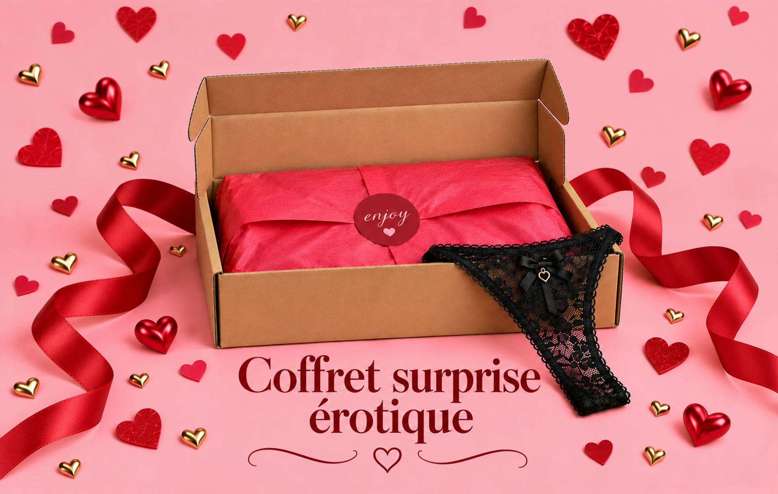Un colis surprise érotique d’une valeur de 225,00 €