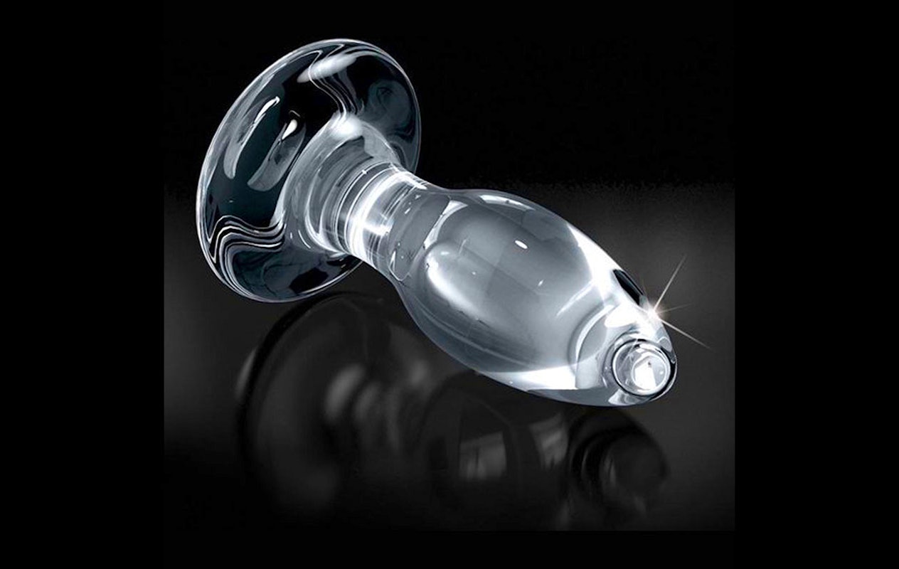 Icicles glazen anaalplug transparant nr.91