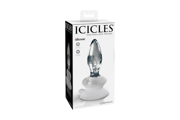 Icicles glazen anaalplug transparant nr.91