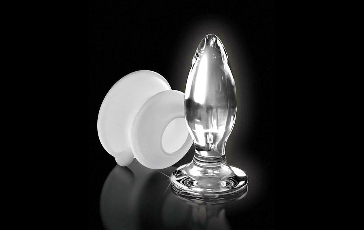 Icicles glazen anaalplug transparant nr.91