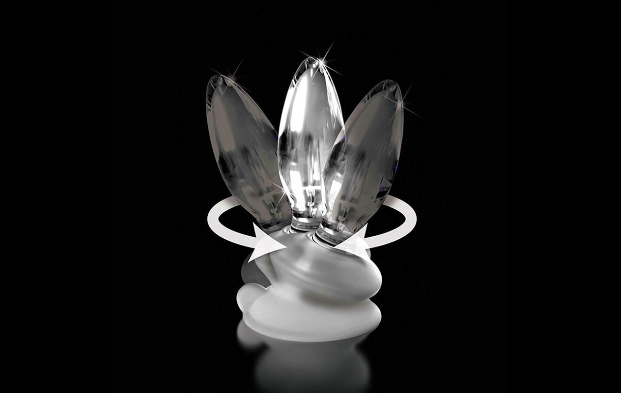 Icicles glazen anaalplug transparant nr.91