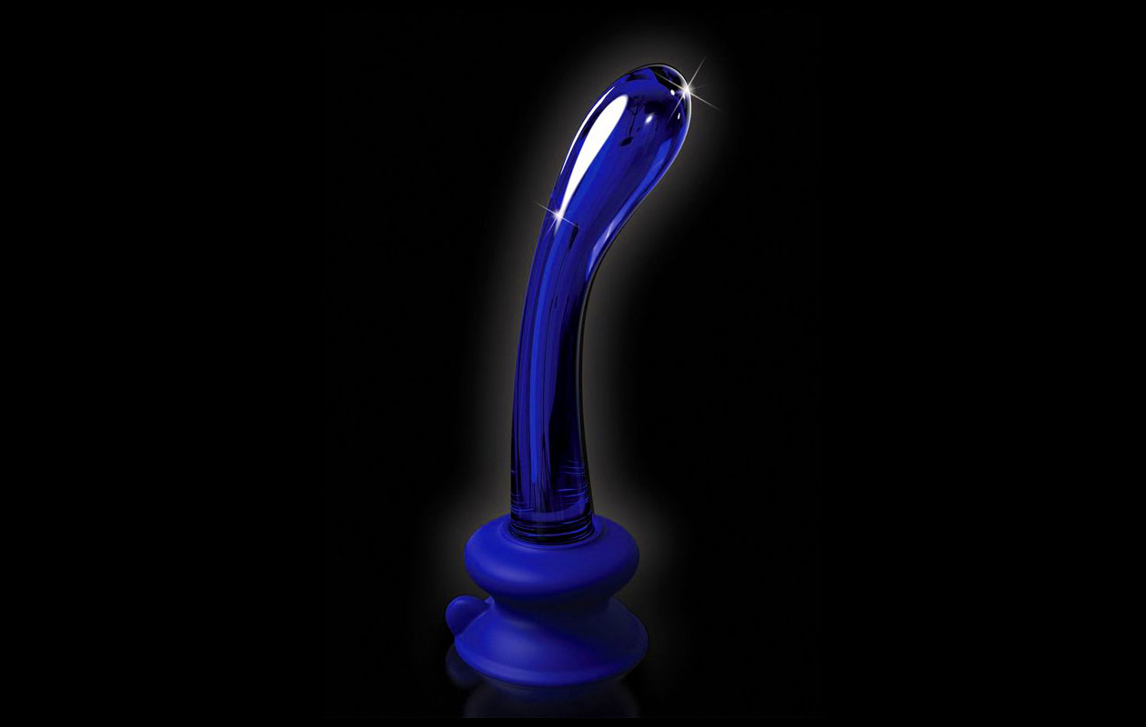 Icicles blauwe glazen dildo nr. 89