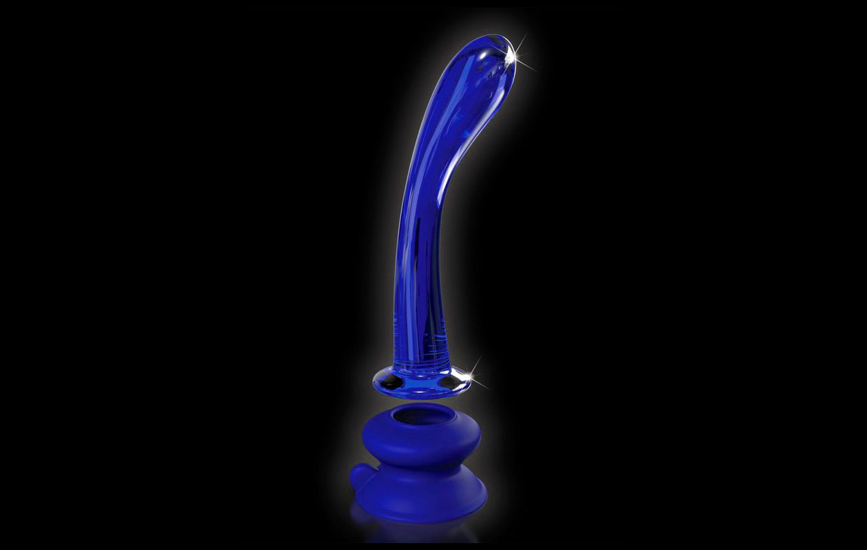 Icicles blauwe glazen dildo nr. 89