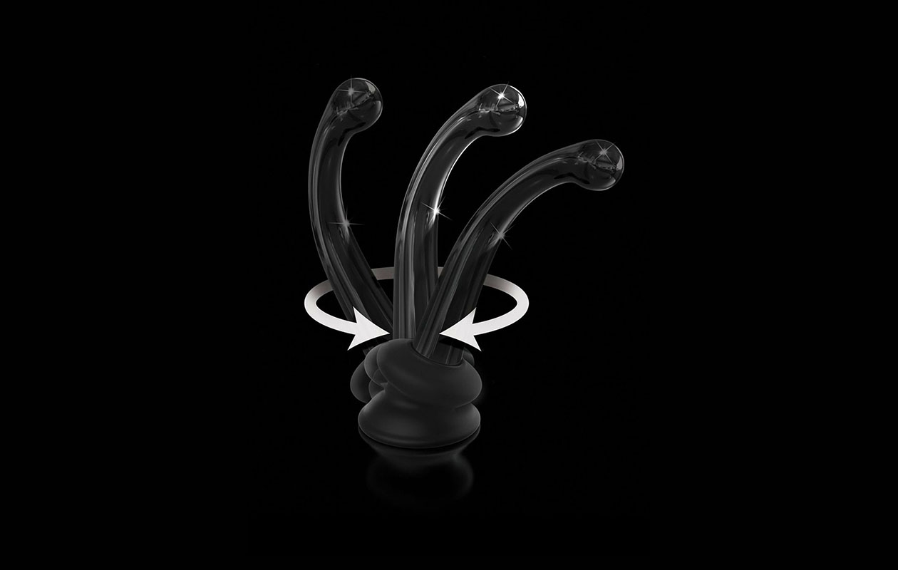 Icicles Glazen G-spot dildo