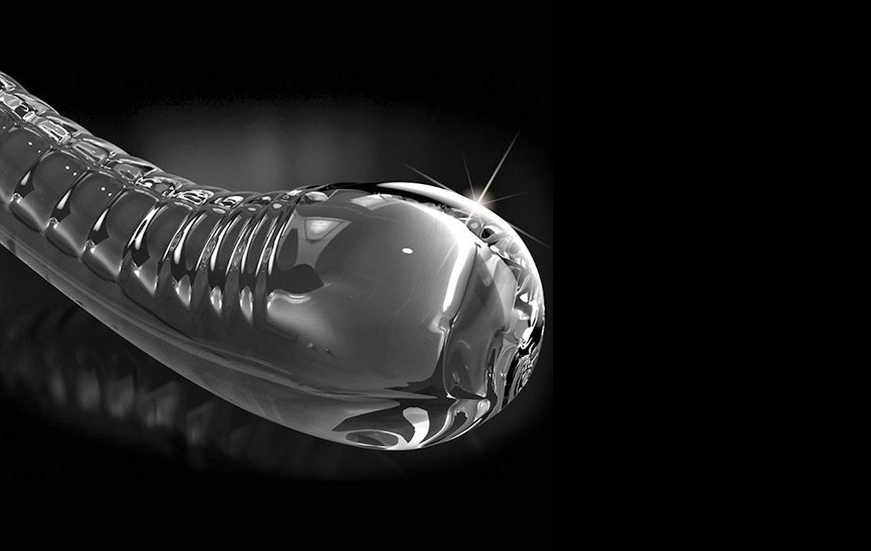 Icicles glazen transparant massager nr. 88