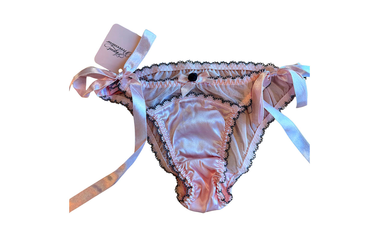 Roze luxueuze slip Agent Provocateur
