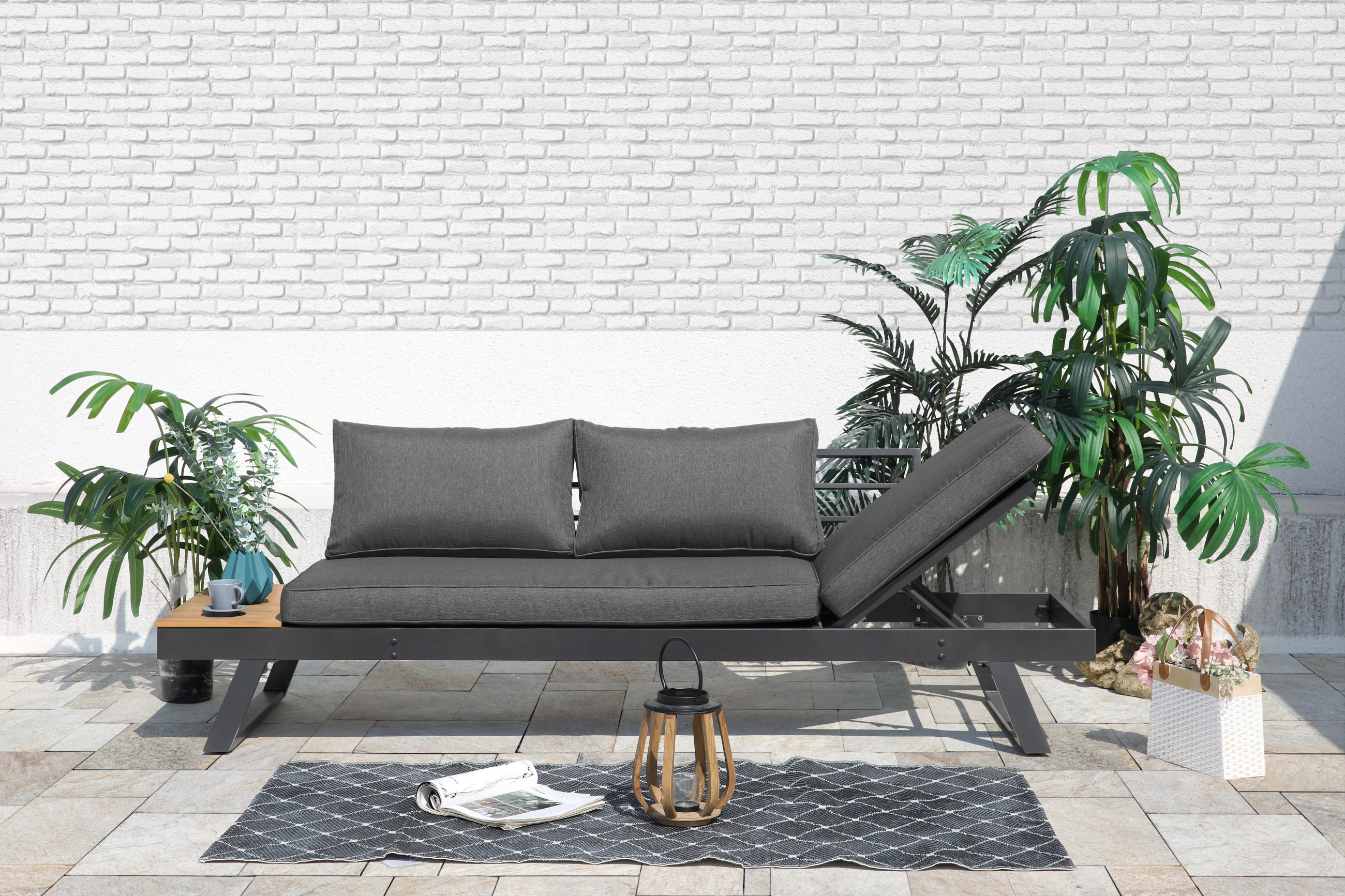 Intimo 2-in-1 loungebank / ligbed (Model: Giardino)