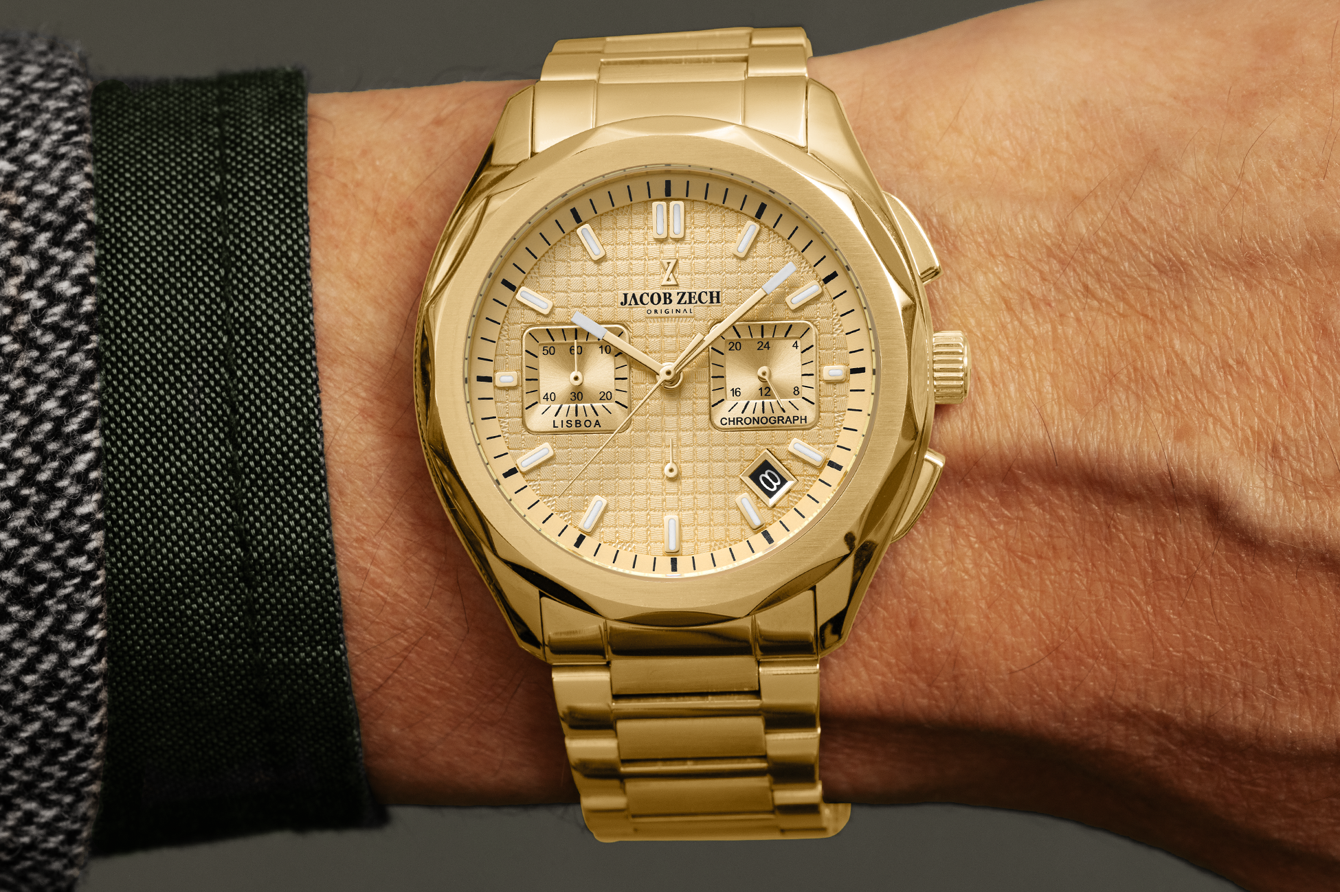 Jacob Zech herenhorloge Lisboa Z15.1600.003