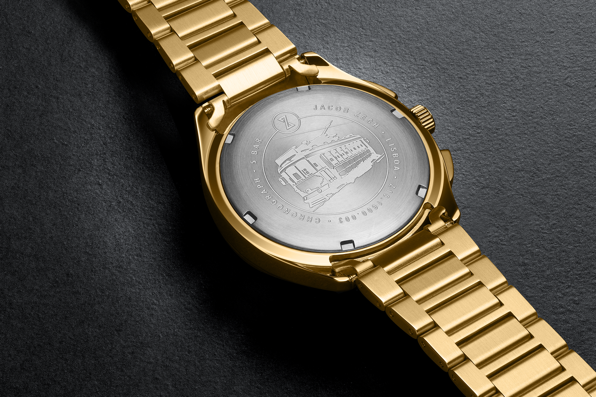 Jacob Zech herenhorloge Lisboa Z15.1600.003