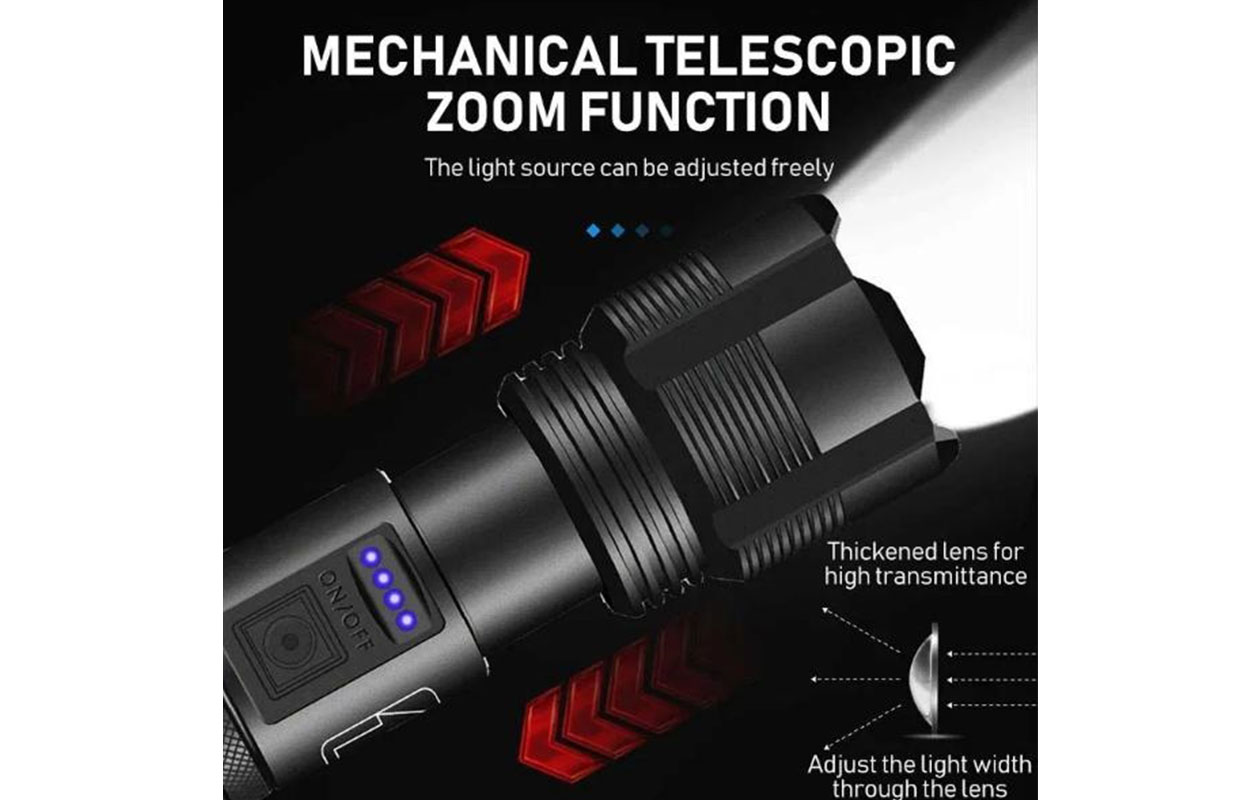 Lampe de poche rechargeable Blazora