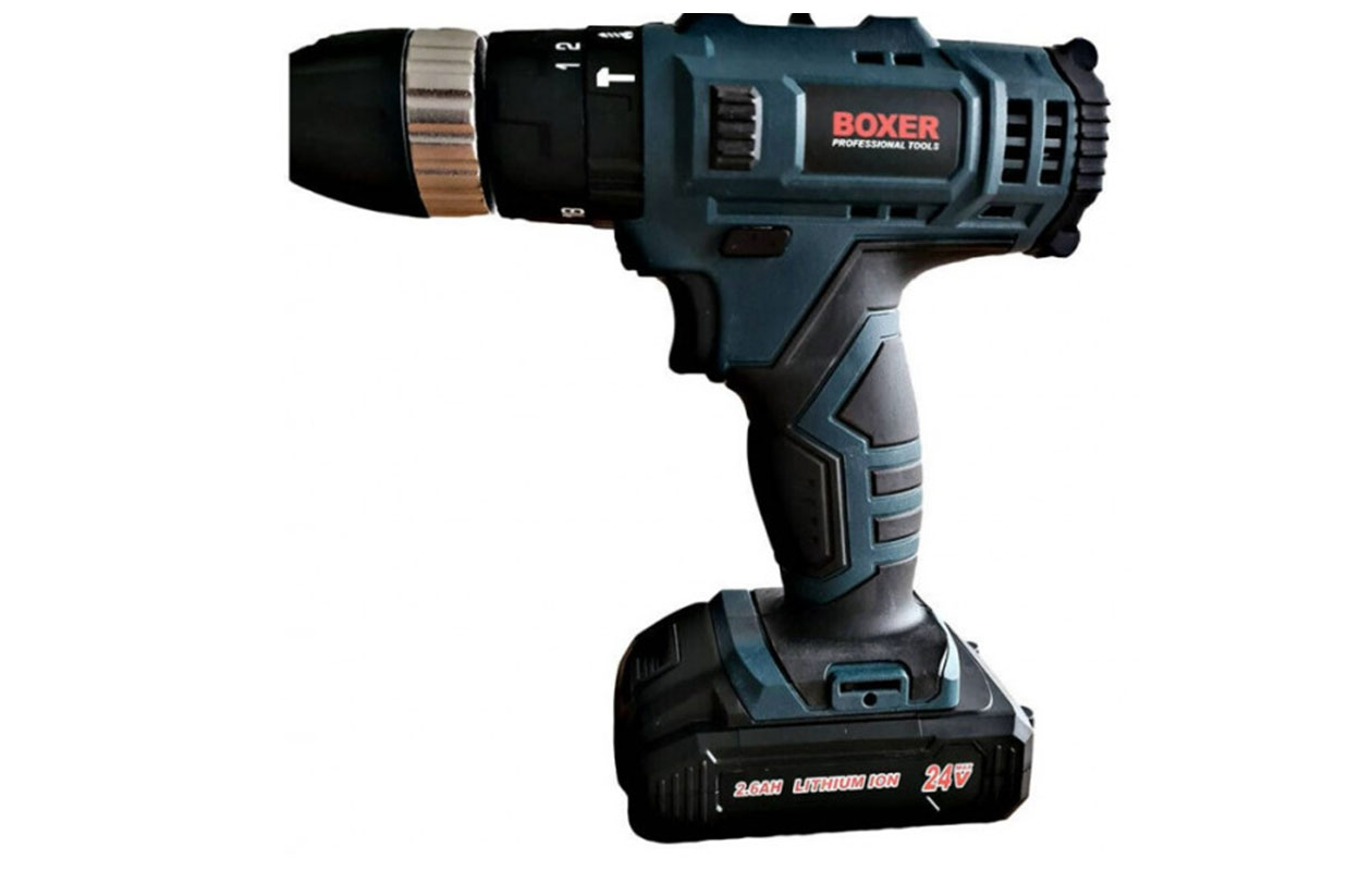 Perceuse-visseuse sans fil Boxer SR-Line – 24V – Lithium-Ion