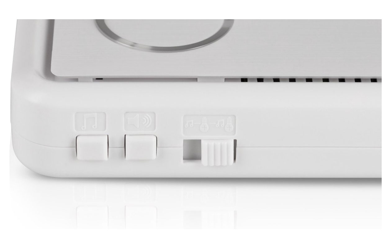 Draadloze Deurbel met 1 ontvanger - Wit