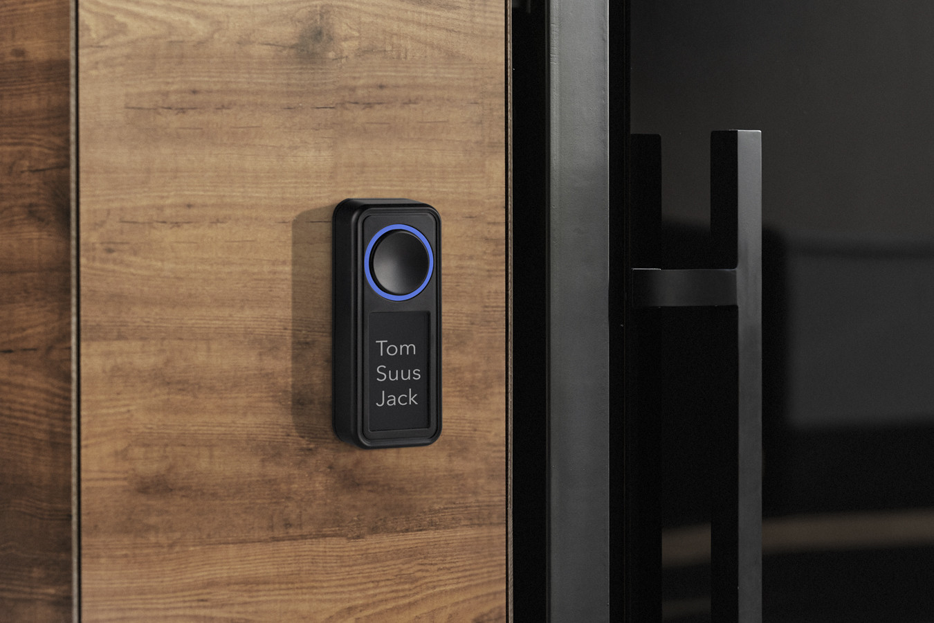 Draadloze Deurbel met 1 ontvanger - Zwart