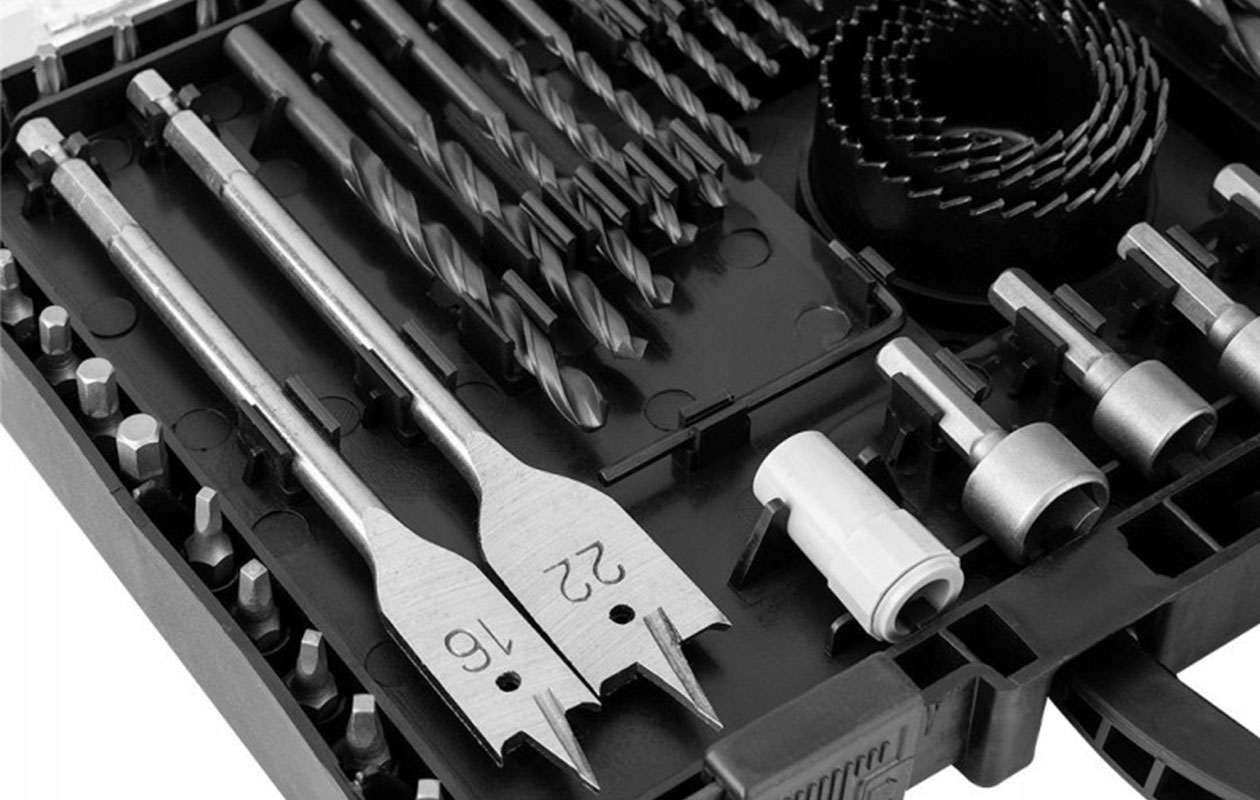 GRAPHITE – Set de forets et embouts 90 pièces