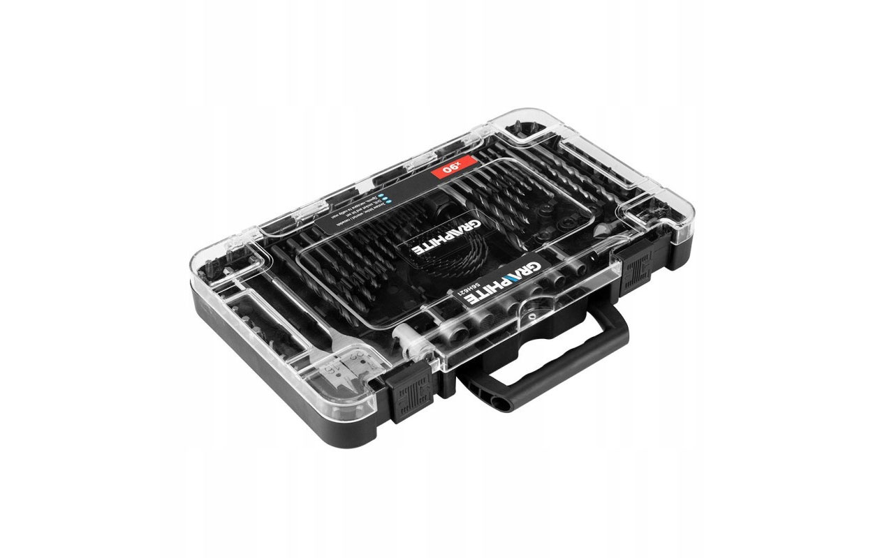 GRAPHITE – Set de forets et embouts 90 pièces