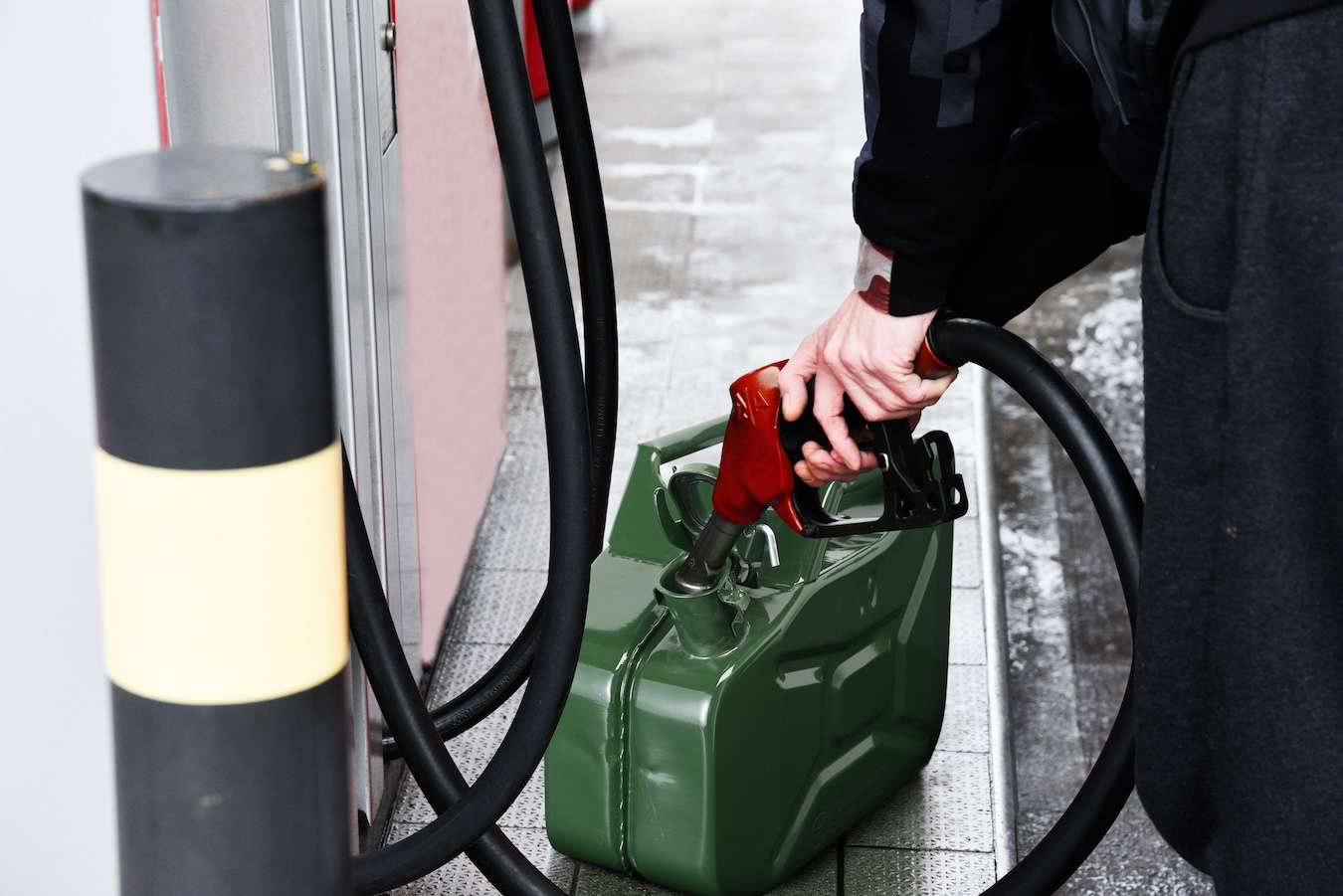 Green Series - Metalen Jerrycan - 10 Liter - Legergroen