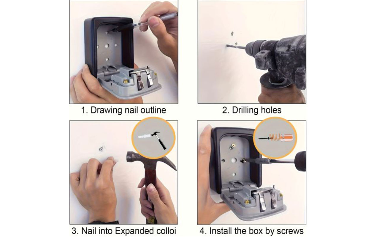 Lockla Boîte de sécurité avec serrure