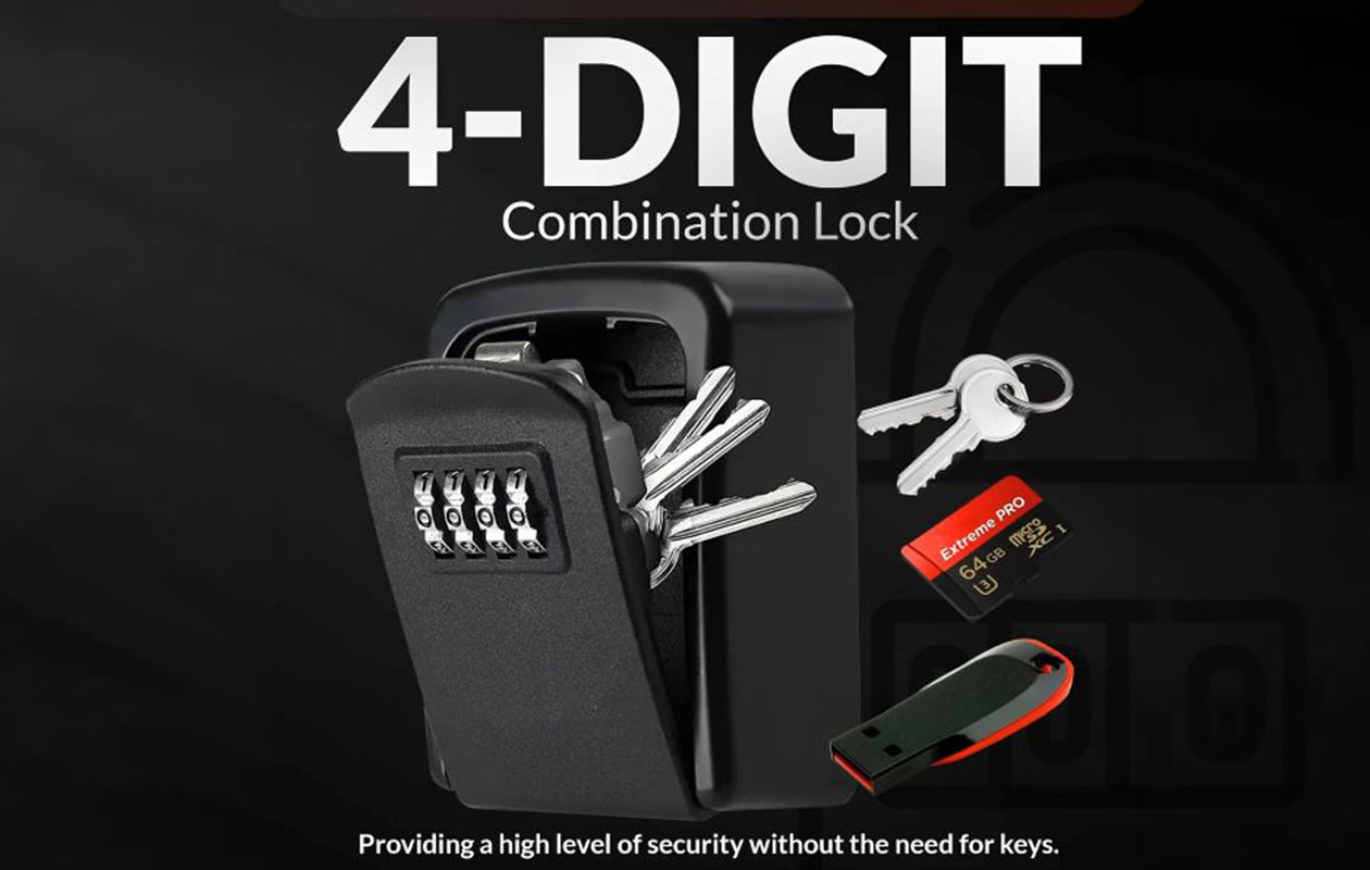 Lockla Boîte de sécurité avec serrure