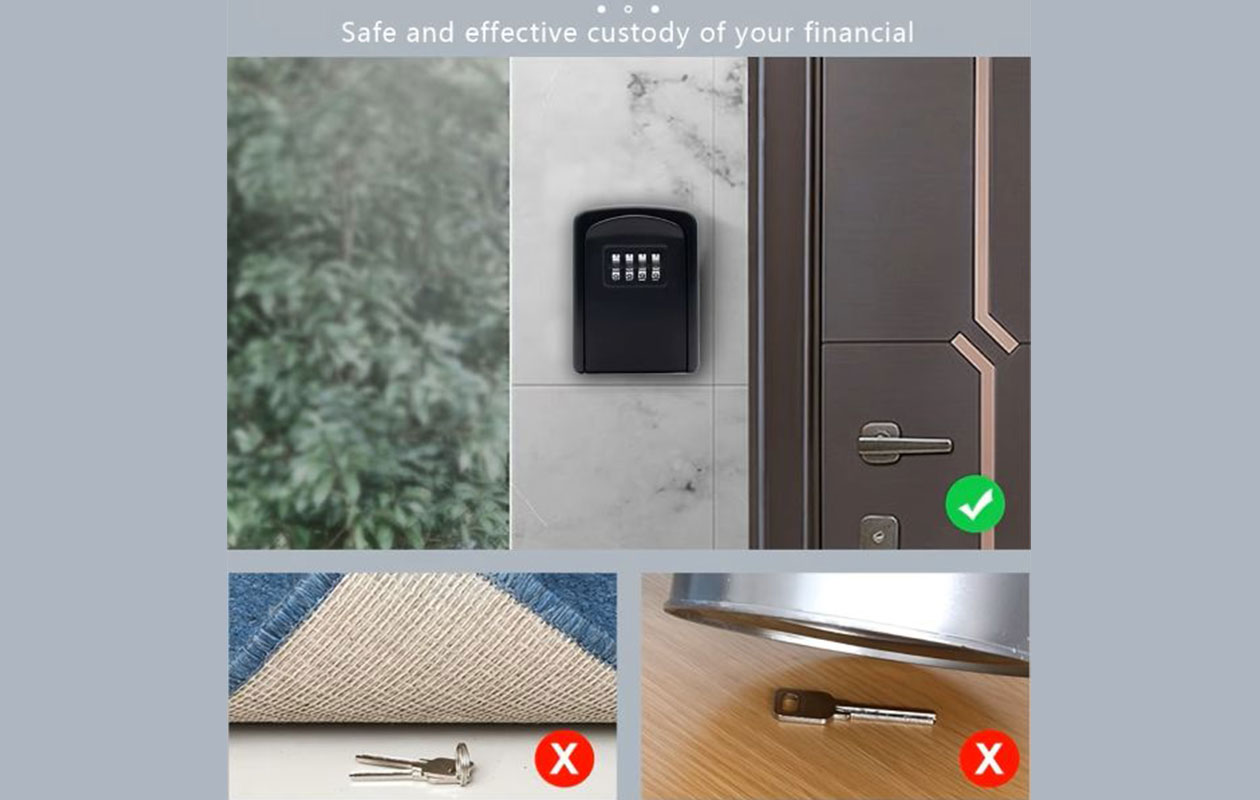 Lockla Boîte de sécurité avec serrure