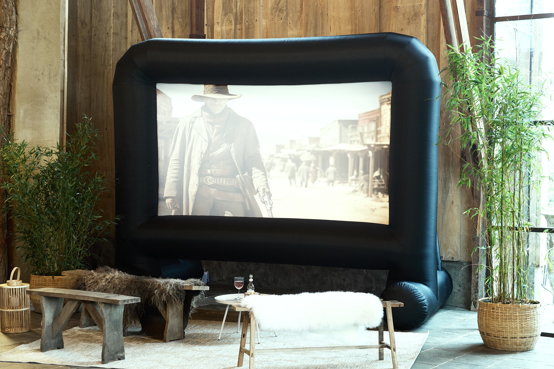 Mascot Online Écran gonflable