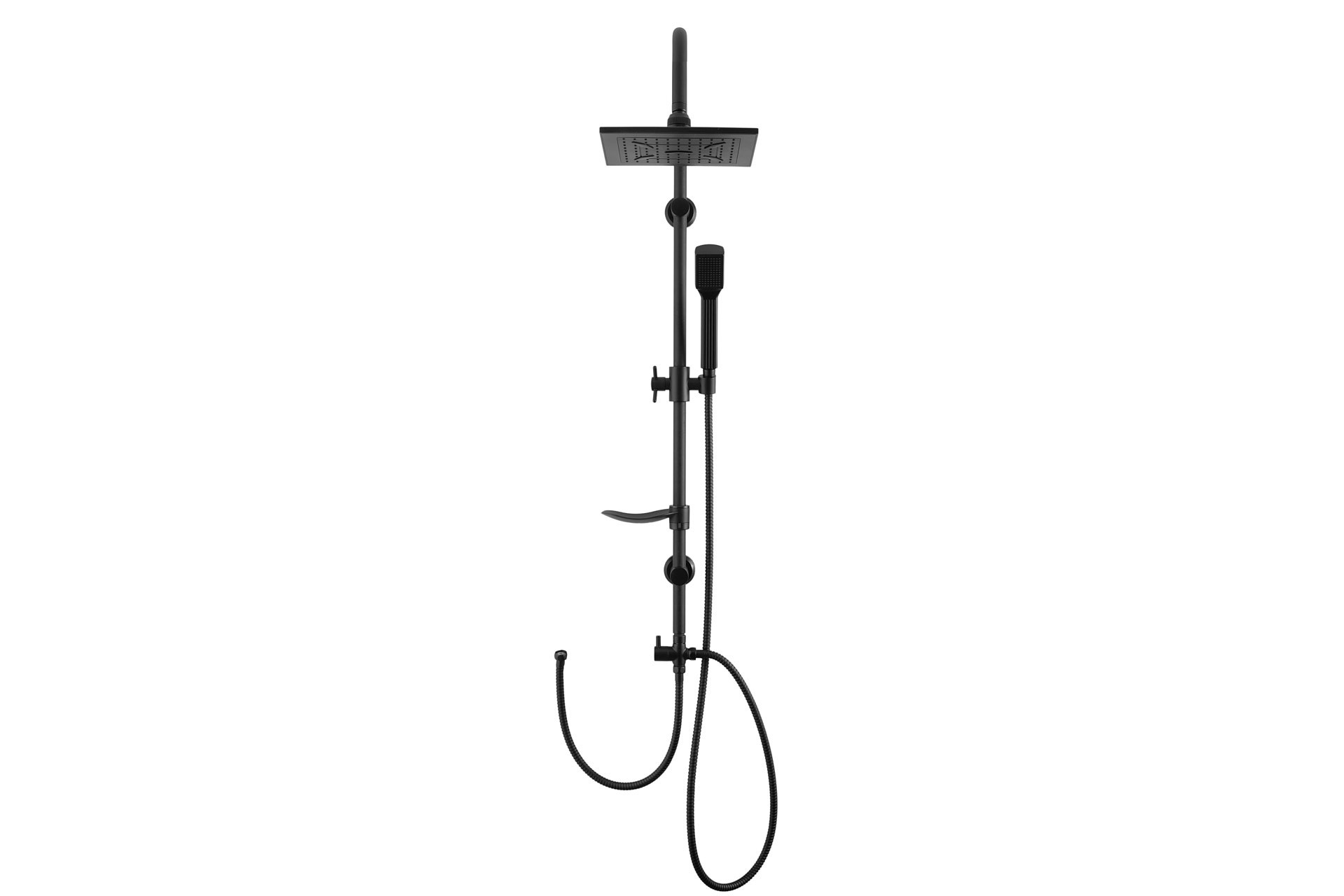 Premium regendouche zwart