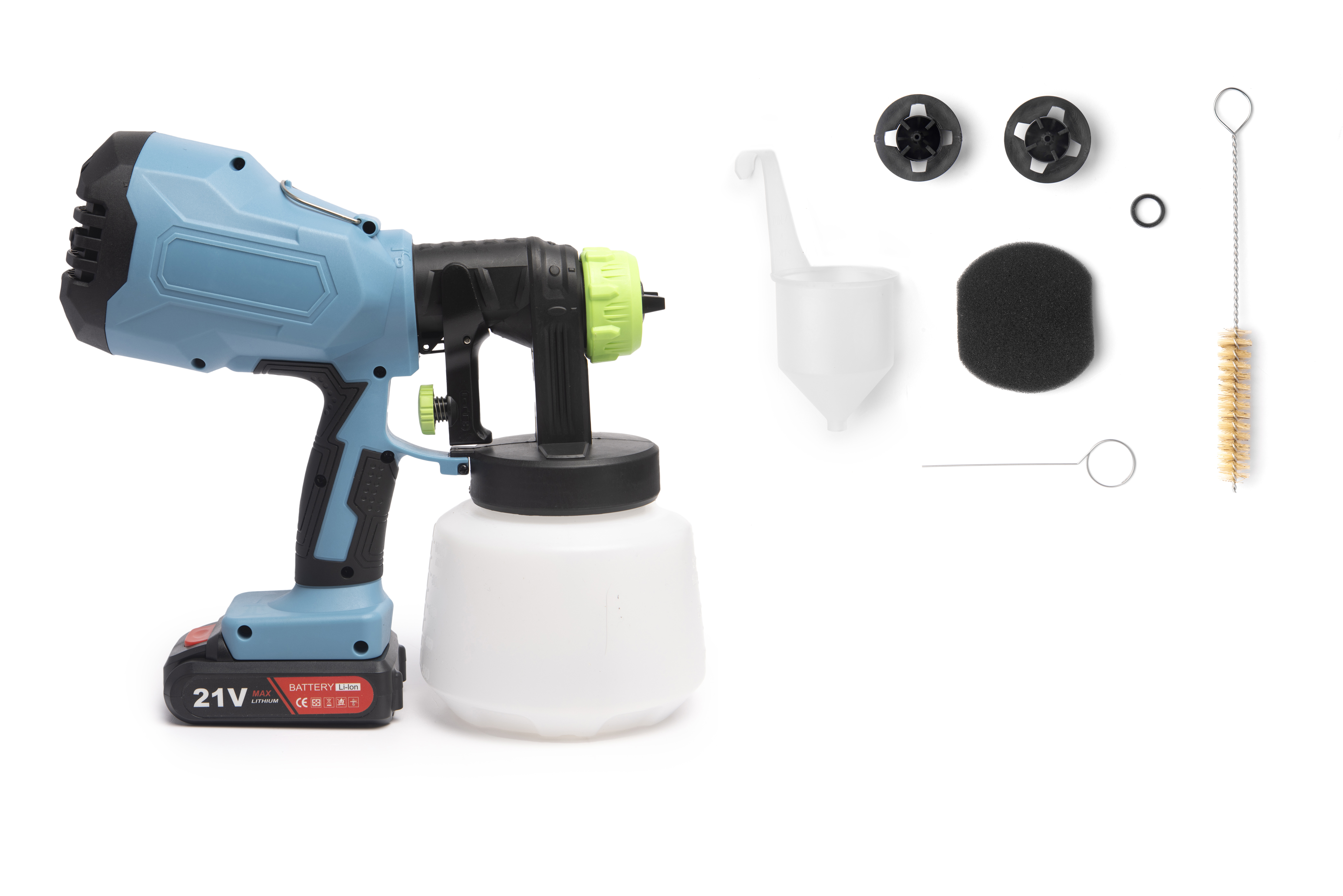 QLT - verfspuit met accu