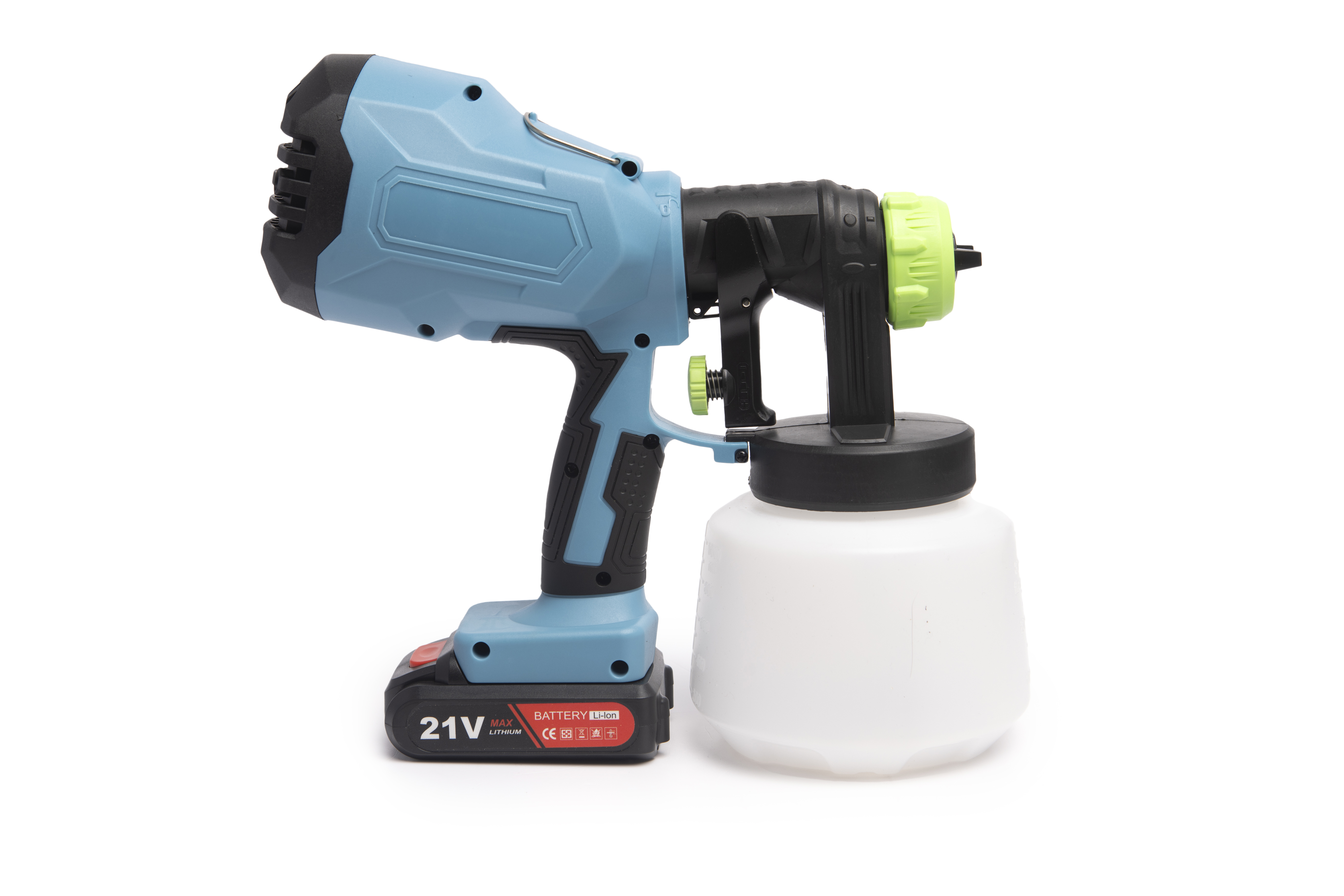 QLT - verfspuit met accu