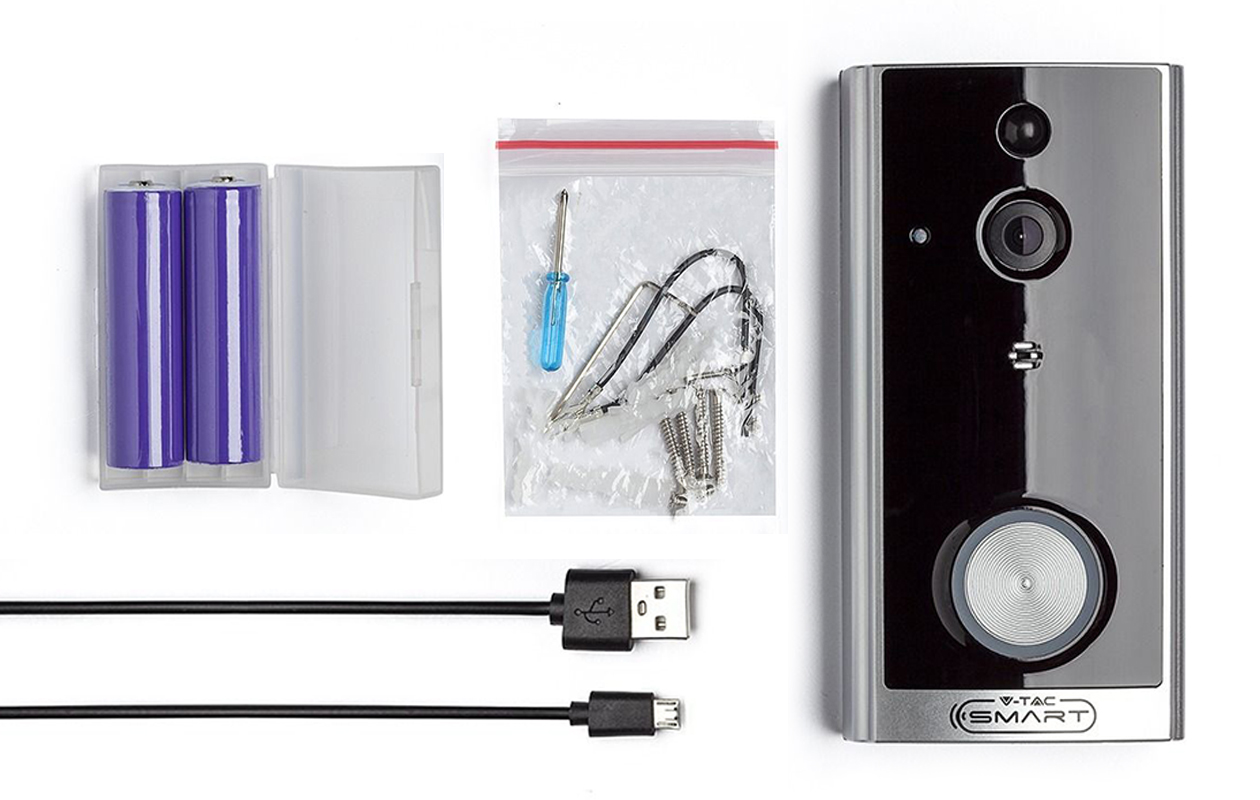 V-TAC Slimme videodeurbel